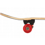 Skateboard pre deti Nils Extreme červeno-čierny ABEC 7 